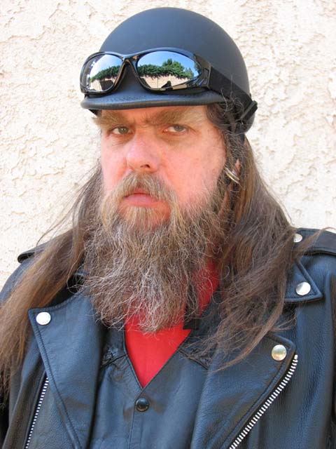 Mike Cochrane as a "Biker"